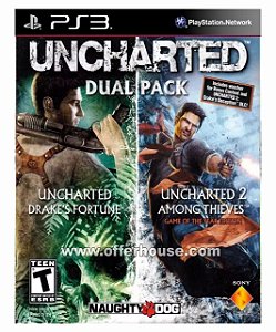 Combo Uncharted 3 + God of war ascension ps3 - MSQ Games