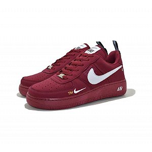 nike air force 1 vinho