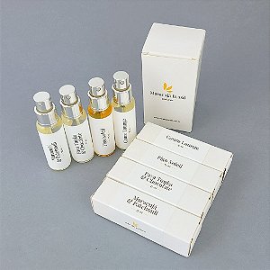 Conjunto Q2 com 4 Minis Perfumes Masculinos (4 x 15ml)