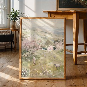 Quadro Meu Bom Pastor e as Ovelhas