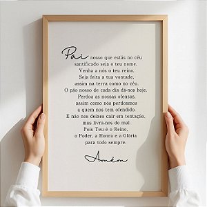 Quadro Pai Nosso