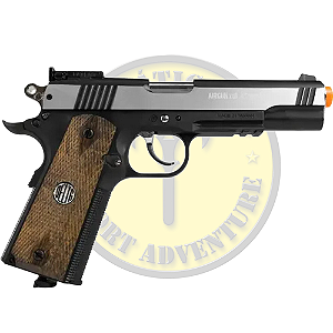 Pistola de Pressão Rossi CO2 Delta Special Combat 1911 4.5mm Full Metal
