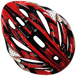 CAPACETE ADULTO VERMELHO