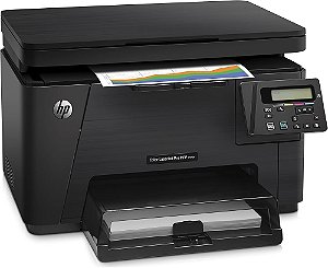 IMPRESSORA COLOR LASERJET M176N 110V CF547A REVISADA