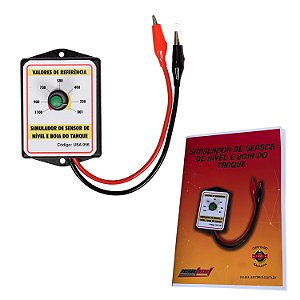 Simulador de Sensor de Nível e Boia do Tanque de Combustível USA-056