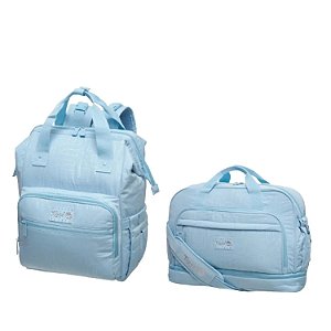 Kit Mochila E Mala Grande Tigor. T. Tigre Puff