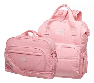 Kit Mochila E Mala Grande Lilica Ripilica Puff
