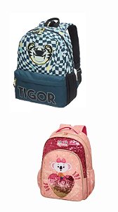 Kit Mochila Costas Lilica e Tigor