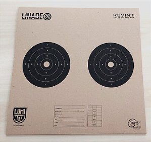 ALVO 2 CENTROs LINADE 450g (pardo) 55x55cm Cód.L407