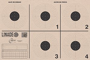 ALVO 5 CENTROs LINADE - AR Comprimido 450g (pardo) 55x37cm Cód.L409