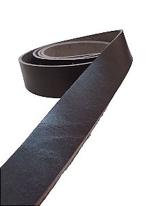 TIRA COURO CINTO Marrom 4CM  1,60 a 1.80