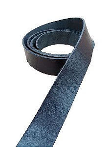 TIRA COURO CINTO Preto 4CM 1,8m a 2 metros