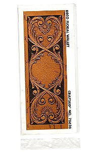 CRAFTAID® TANDY LEATHER FLORAL WALLET 76626