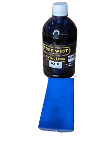 TINTA BASE ALCOOL 500ML AZUL