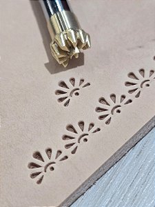 PINO LATÃO Meia Flor P425 (9mm x 8mm)