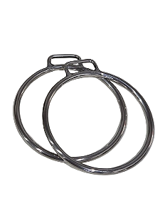 Estribo argola inox com alça