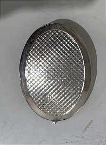 Fivela de Zamac para Encapar em Couro  – 6cm x2,4cm cm oval cod 07