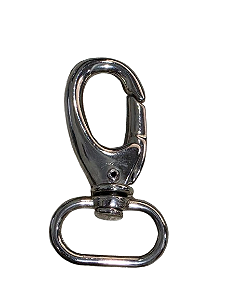 MOSQUETAO 20MM NIQUEL  CHAVEIRO  372 - EG2222/20
