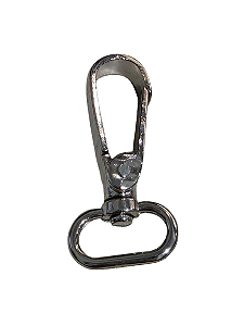 MOSQUETAO COSTA LARGA MS38/20mm NIQUEL chaveiro 4389 -