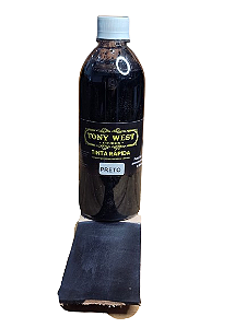 TINTA BASE ALCOOL 500ML PRETA
