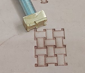 PINO LATÃO QUADRADO P027