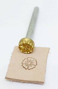 PINO LATÃO P019  3 CM FLOR