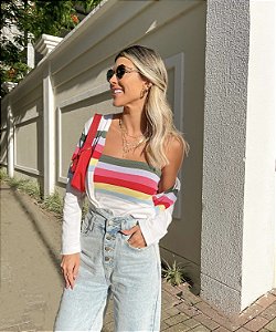 Cardigan Arco Iris