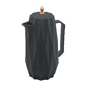 Garrafa Térmica Diamond 1 Litro Cinza - Lyor