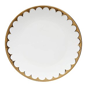Prato Raso em Porcelana Egg 27cm