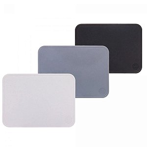 Kit 3 Tábuas De Corte Bambu e PP Legumes Carne Peixe 30x22cm
