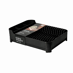 Escorredor Pratos Copos Talheres 40x30x10cm Fly Bancada Slim