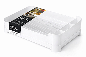 Escorredor E Bandeja Escoadora Pratos Talheres Copos Fly Pia