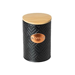 Pote Café Coffee Tampa De Bambu Mosaic 300g E Tag Rose Gold