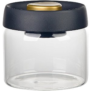 Pote Hermético De Vidro Fino 10,5x9,5 A Vácuo 500ml Tampa Vedação FullFit