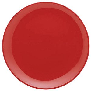 Prato de Sobremesa Vermelho - 19cm