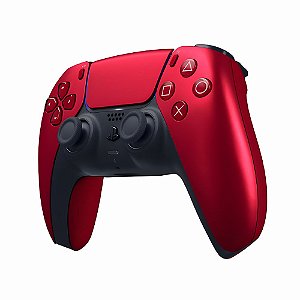 Controle para PS5 Volcanic Dualsense Sony -  RED