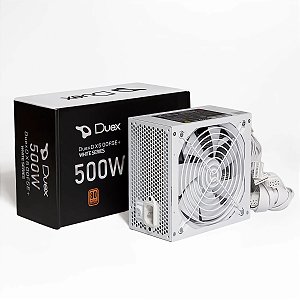 Fonte de Alimentação De alimentação Duex dx 500W Fse 80Plus White Series