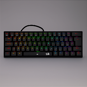Teclado Mecânico Gamer Dragonborn RGB Preto Switch Azul ABNT2