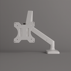 Suporte de Mesa ERGO FLEXY Branco para Dois Monitores com Pistão a Gás 12" a 32" – Bluecase BSMTG02-3W