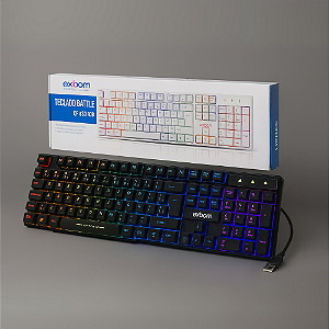 Teclado com Fio Multimídia Semi Mecânico BK-151C