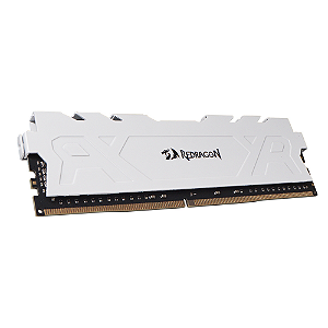 Memória RAM Redragon Rage 8GB DDR4 3200MHz CL16 – Branco GM-711