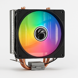 Cooler Gamer Brazil PC CL-SA01 4 Heatpipes LED RGB – TDP 150W IMPO