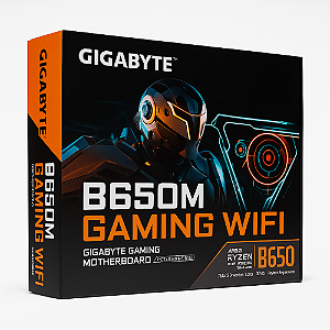 Placa-Mãe Gigabyte B650M Gaming Wi-Fi DDR5 AM5 – Micro ATX