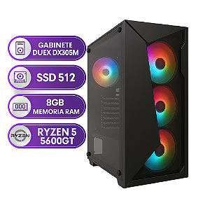 PC Gamer AMD Ryzen 5 5600GT AM4 8GB RAM SSD 512GB