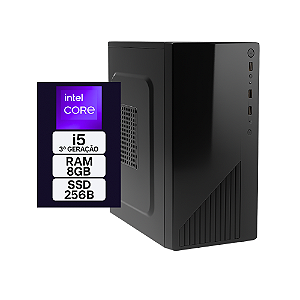 Computador Intel Core i5 3ª Geração | 8GB RAM | SSD 256GB