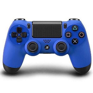 Controle Sem Fio Para Playstation 4 (Ps4) Azul - Sony