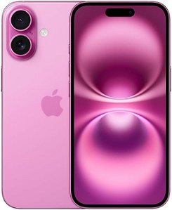 IPhone 16 Apple 128GB Rosa 6,1" 48MP iOS 5G | 1 ANO GARANTIA