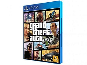 Grand Theft Auto V - Rockstar - PS4 - JF GAMES