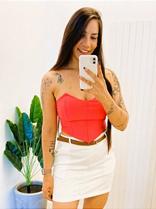 Cropped Corselet Cecilia Pink