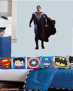 Adesivo de Parede para Quarto Infantil Superman